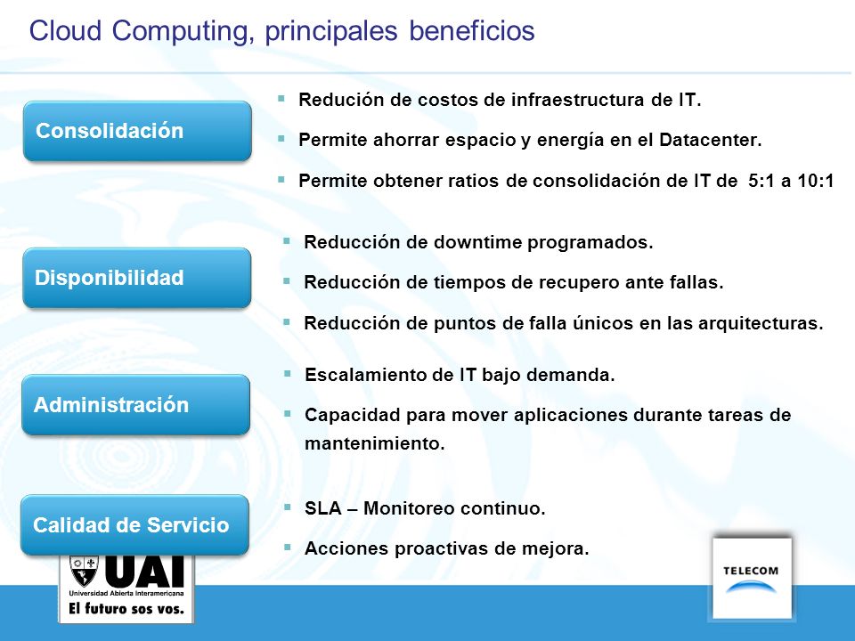 Cloud Computing, principales beneficios