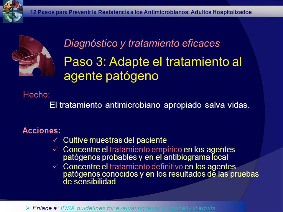Campaña de Prevención de la Resistencia a los Antimicrobianos (CDC)
