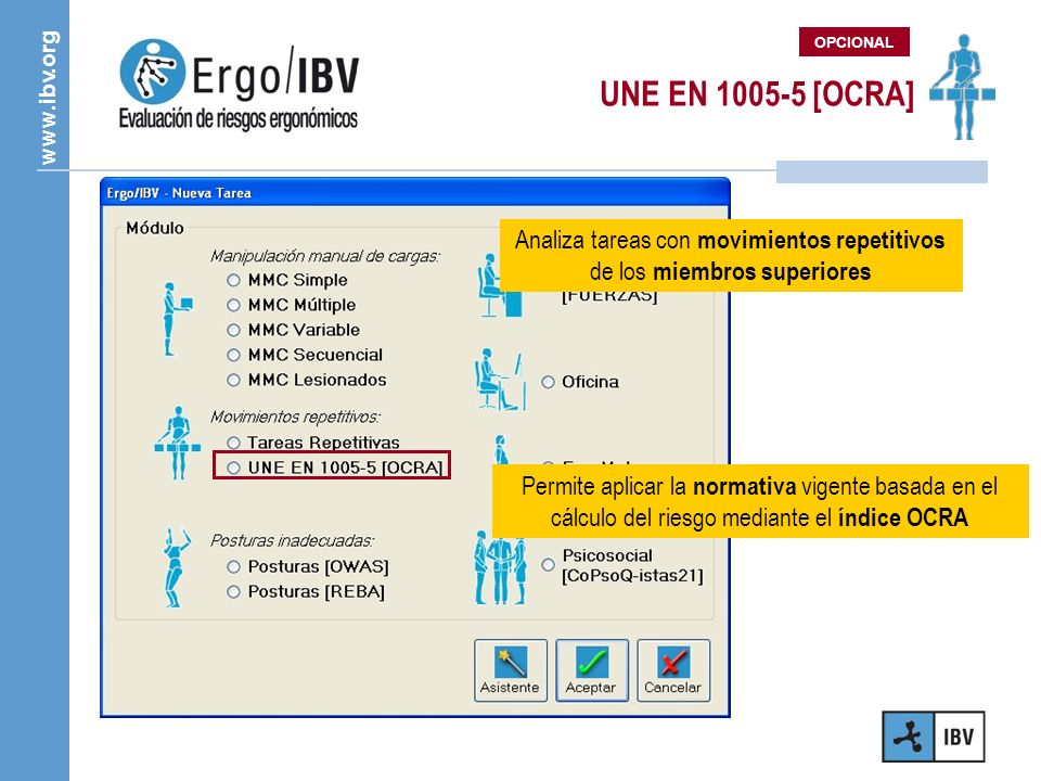 Analiza tareas con movimientos repetitivos de los miembros superiores