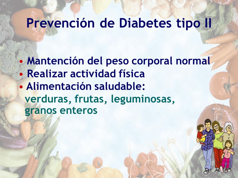 Prevención de Diabetes tipo II