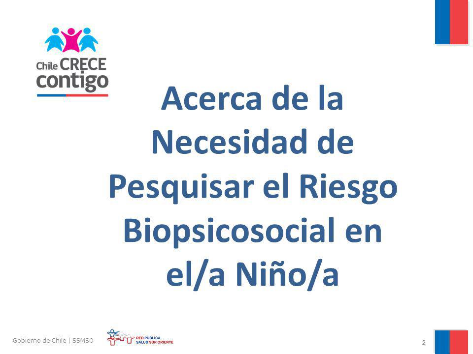 Acerca de la Necesidad de Pesquisar el Riesgo Biopsicosocial en el/a Niño/a