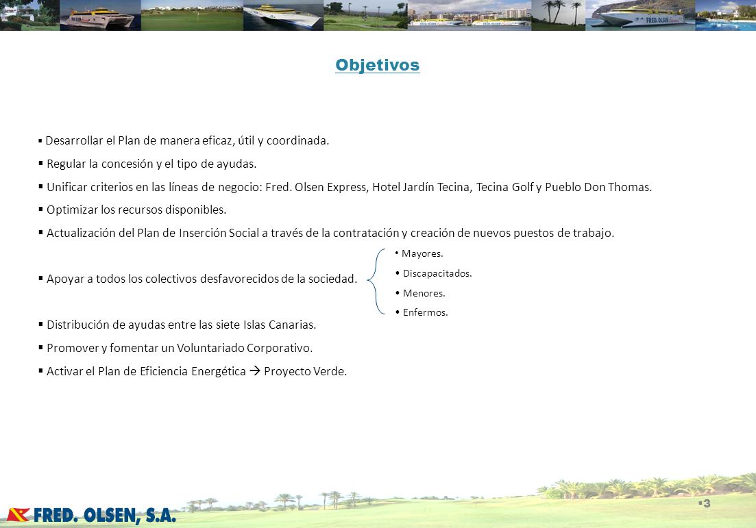Objetivos Regular la concesión y el tipo de ayudas.