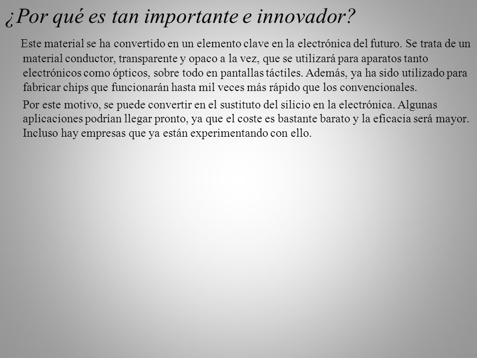 ¿Por qué es tan importante e innovador