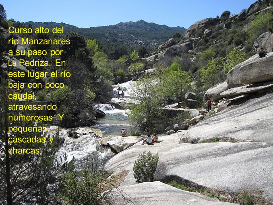 Curso alto del río Manzanares a su paso por La Pedriza