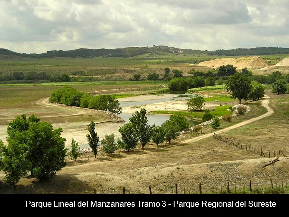 Parque Lineal del Manzanares Tramo 3 - Parque Regional del Sureste