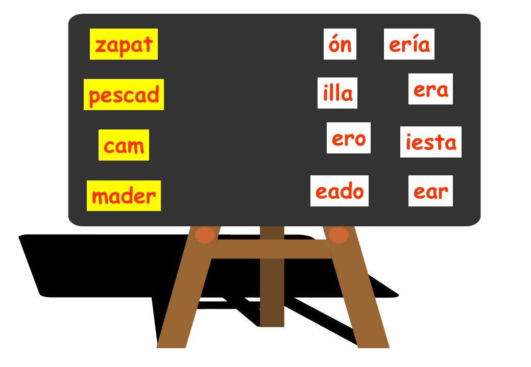 zapat ón ería era pescad illa ero iesta cam eado ear mader