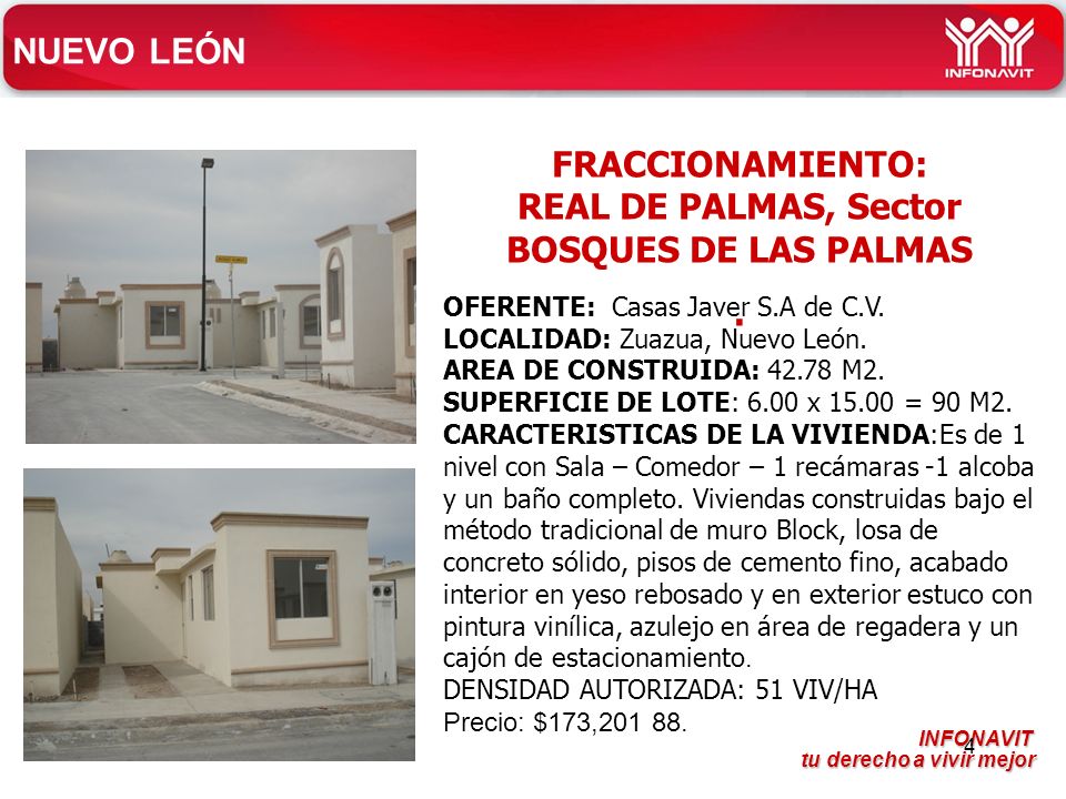 FRACCIONAMIENTO: REAL DE PALMAS, Sector BOSQUES DE LAS PALMAS