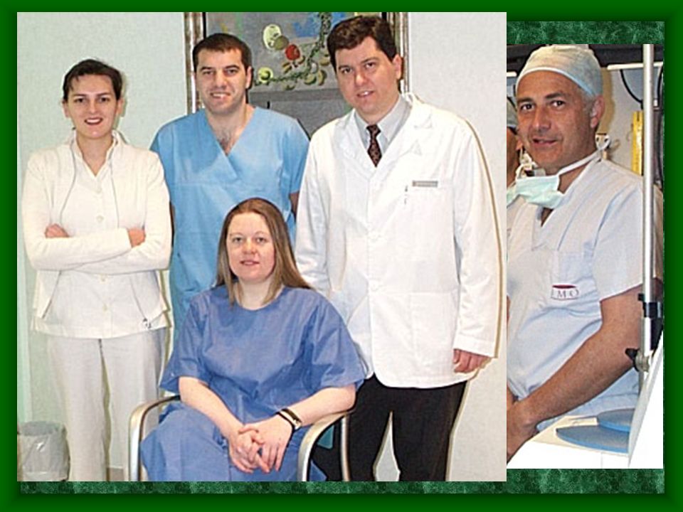 Equipo de trabajo. Aquí podeis ver algunos ejemplos de equipos bien compenetrados: Dr. Carlos Mateo, Noemí Martínez y Eva Lavado.
