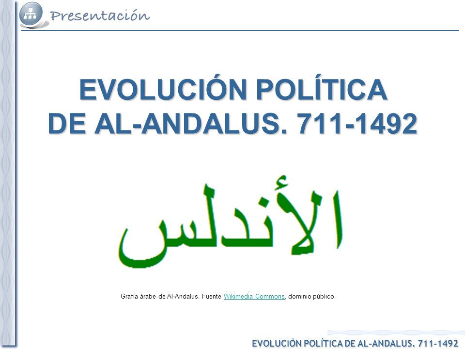 EVOLUCIÓN POLÍTICA DE AL-ANDALUS