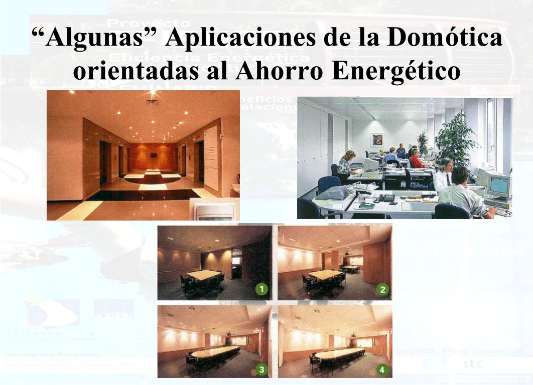 Algunas Aplicaciones de la Domótica orientadas al Ahorro Energético