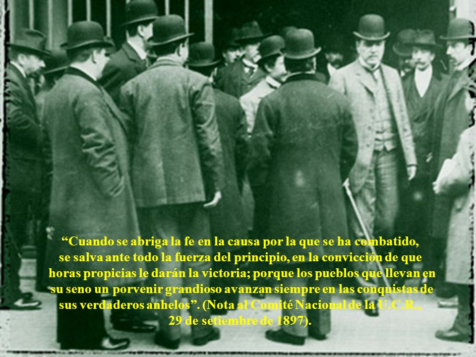 Cuando se abriga la fe en la causa por la que se ha combatido,
