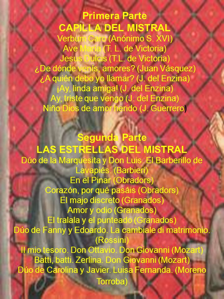LAS ESTRELLAS DEL MISTRAL