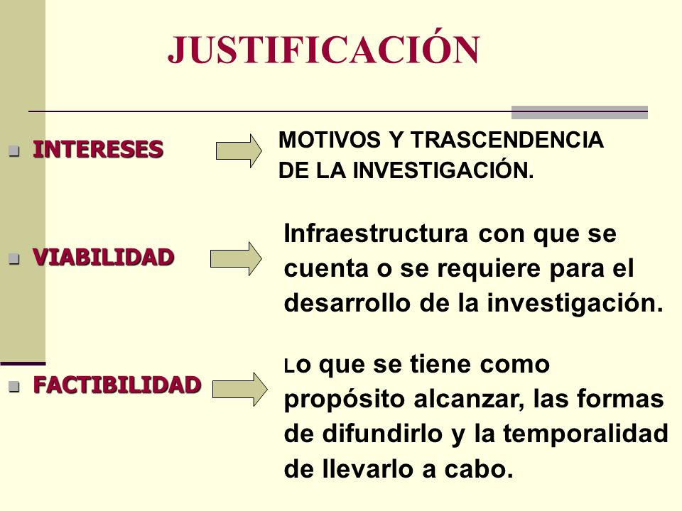 JUSTIFICACIÓN Infraestructura con que se cuenta o se requiere para el