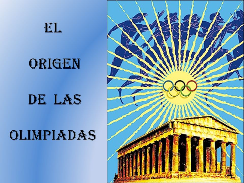 El origen de las olimpiadas