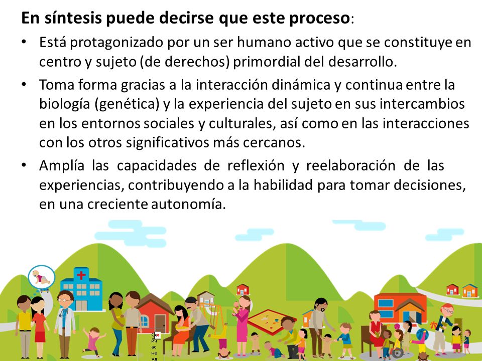 En síntesis puede decirse que este proceso:
