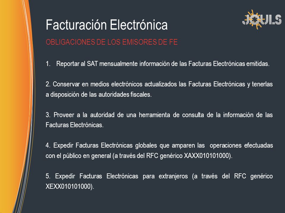 Facturación Electrónica