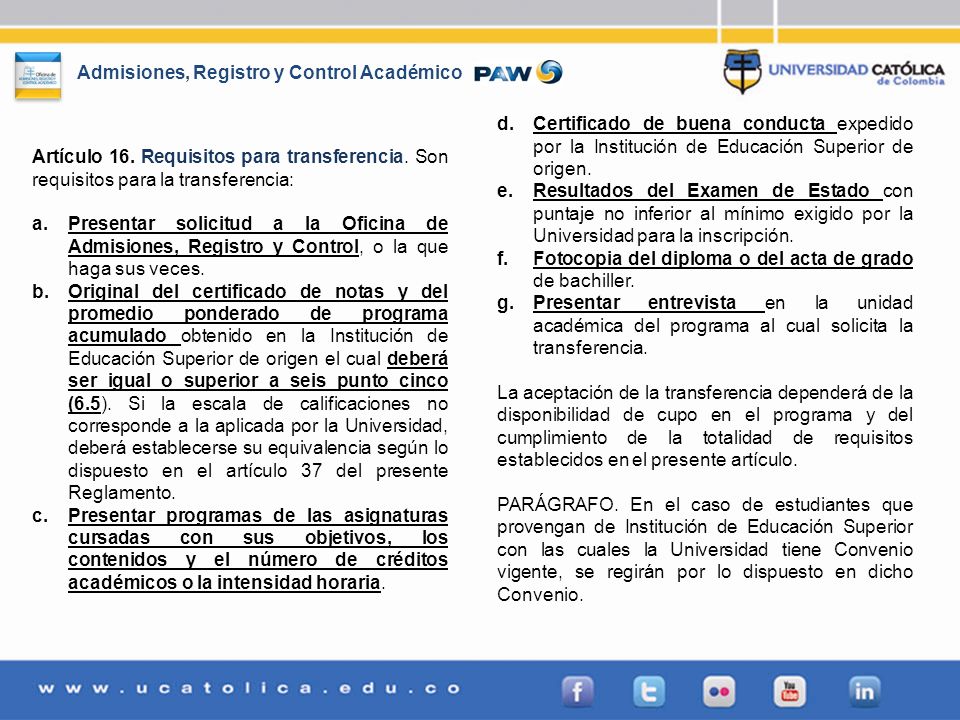 Certificado de buena conducta expedido por la Institución de Educación Superior de origen.