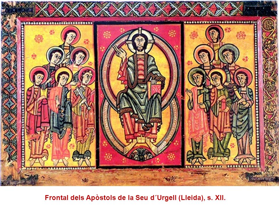 Frontal dels Apòstols de la Seu d´Urgell (Lleida), s. XII.