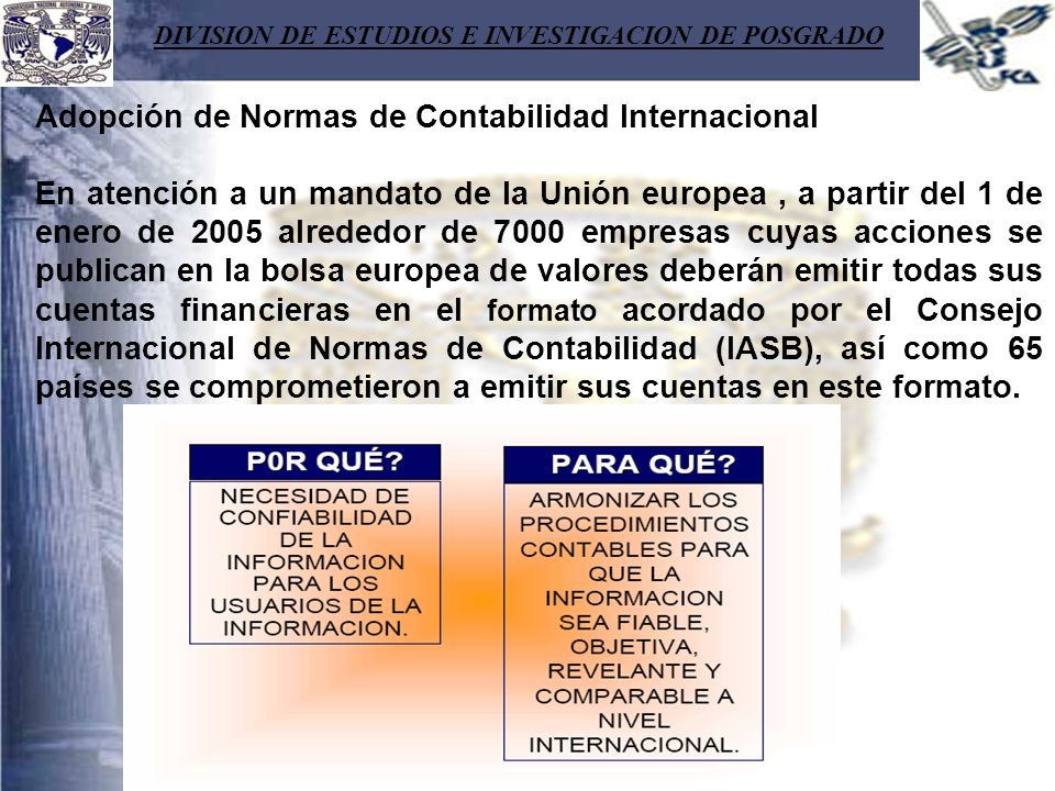 DIVISION DE ESTUDIOS E INVESTIGACION DE POSGRADO