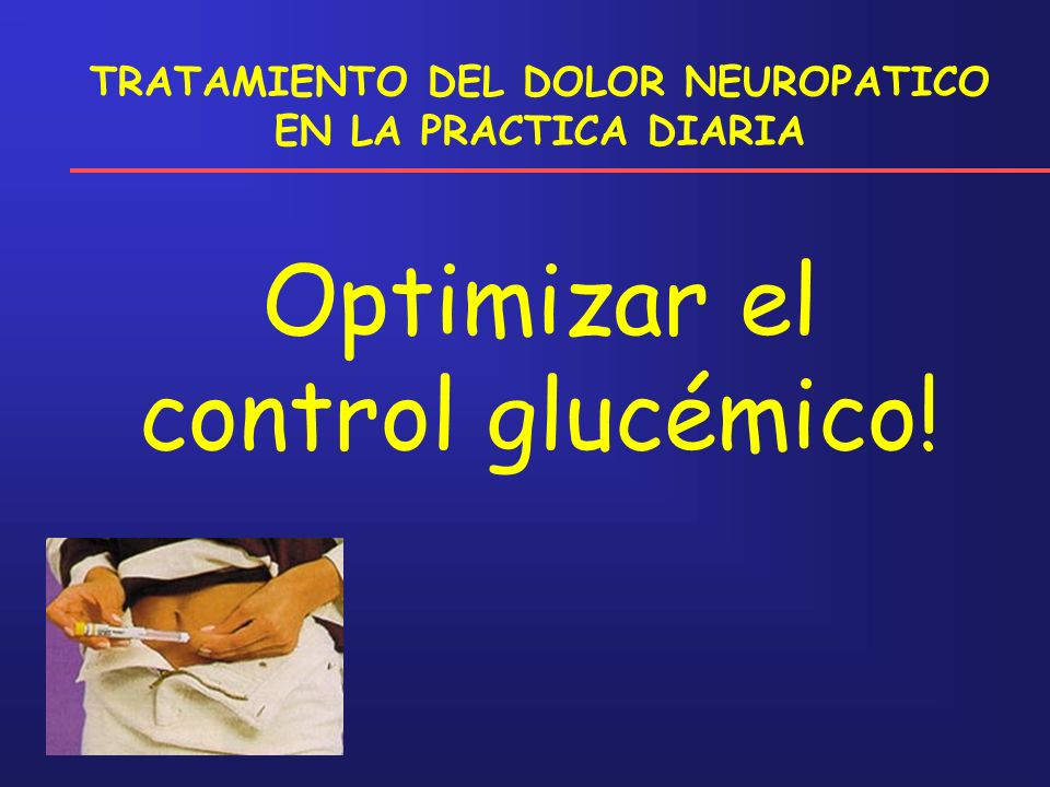 TRATAMIENTO DEL DOLOR NEUROPATICO