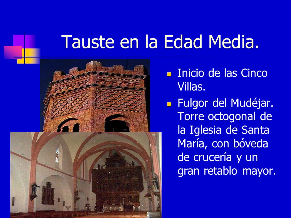 Tauste en la Edad Media. Inicio de las Cinco Villas.