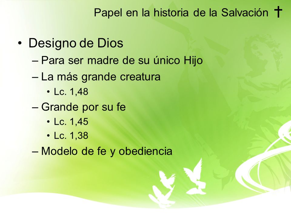 Papel en la historia de la Salvación