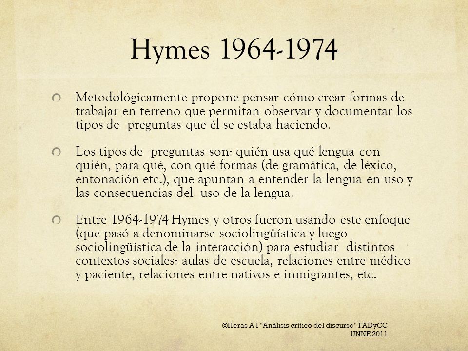 Hymes