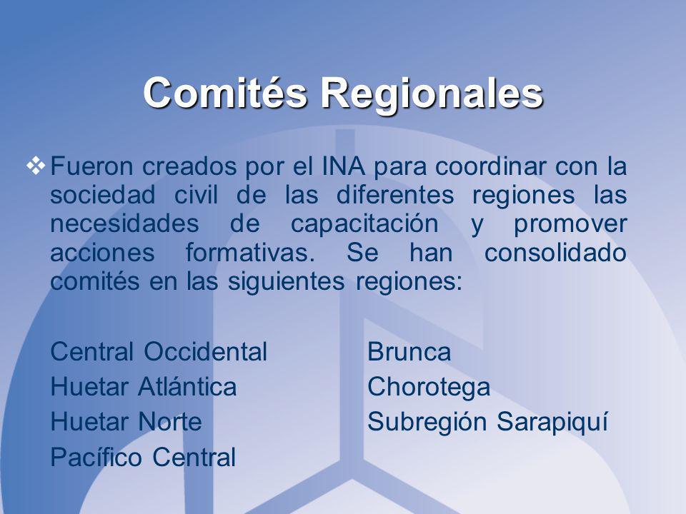 Comités Regionales