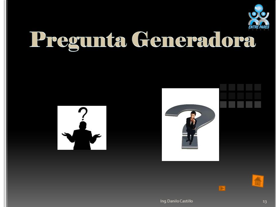 Pregunta Generadora Ing.Danilo Castillo