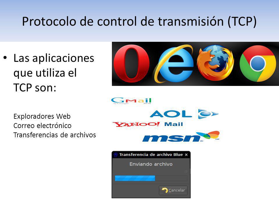 Protocolo de control de transmisión (TCP)