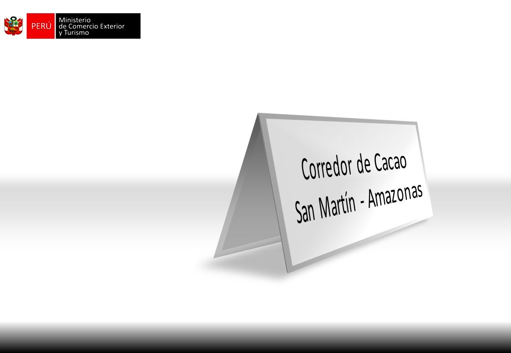 Corredor de Cacao San Martín - Amazonas