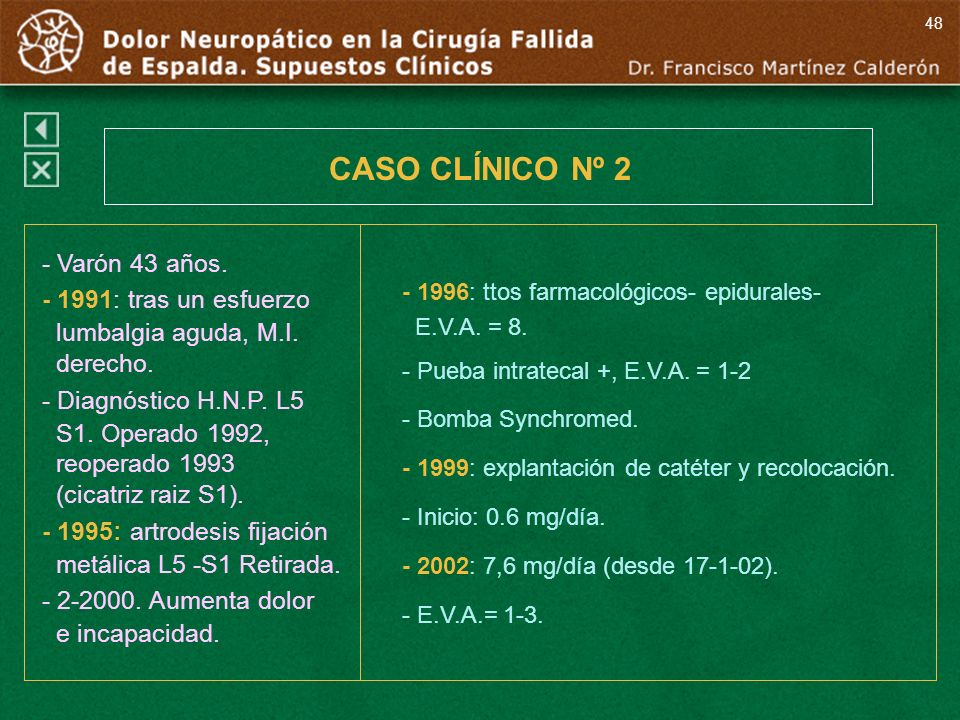 CASO CLÍNICO Nº 2 - Varón 43 años : tras un esfuerzo