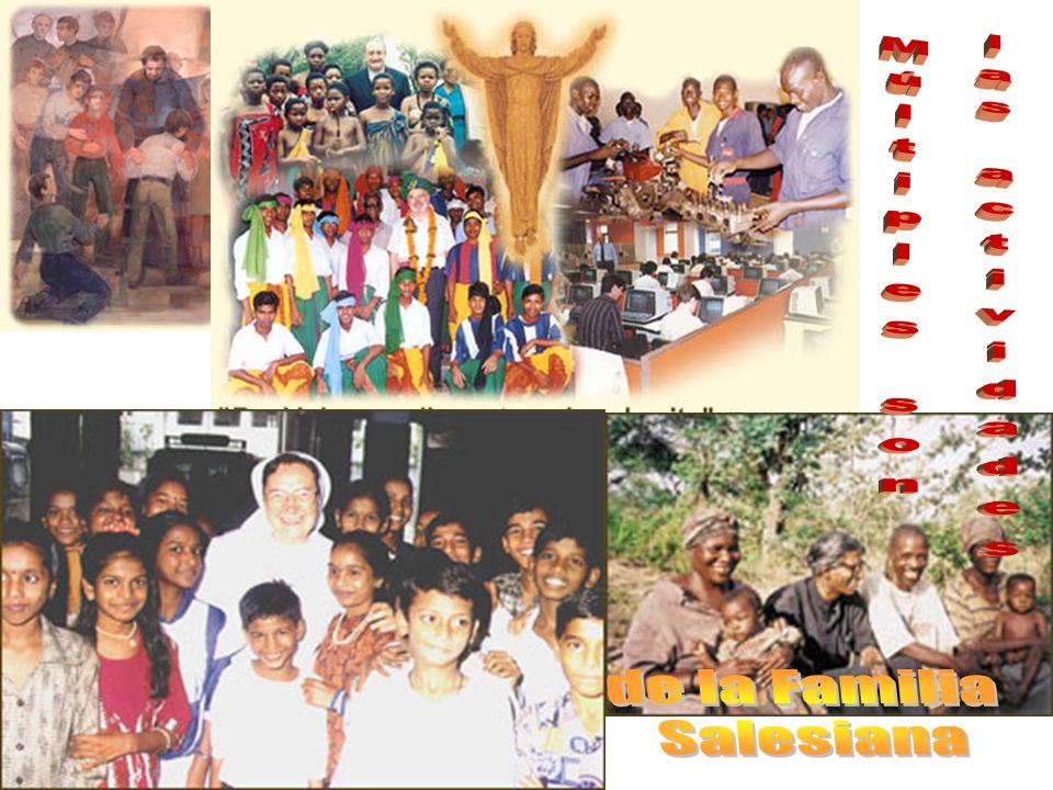 Múltiples son las actividades de la Familia Salesiana