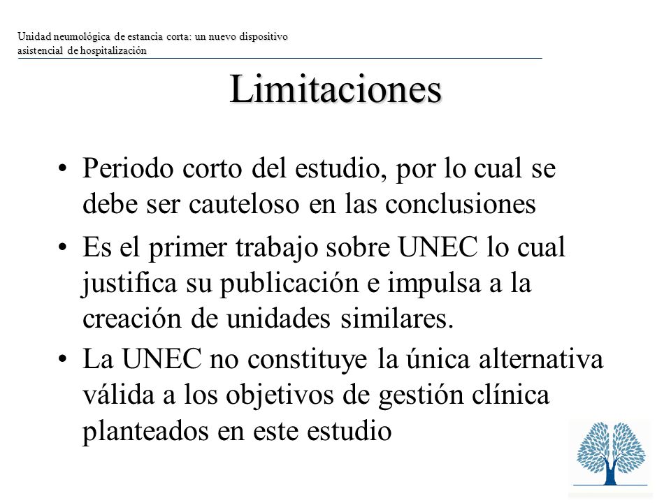 Unidad neumológica de estancia corta: un nuevo dispositivo asistencial de hospitalización