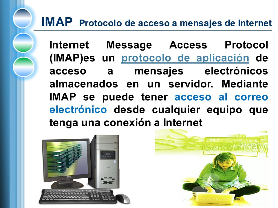IMAP Protocolo de acceso a mensajes de Internet