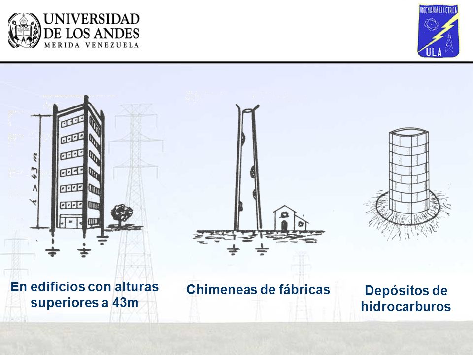 En edificios con alturas superiores a 43m Depósitos de hidrocarburos