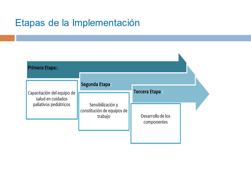 Etapas de la Implementación