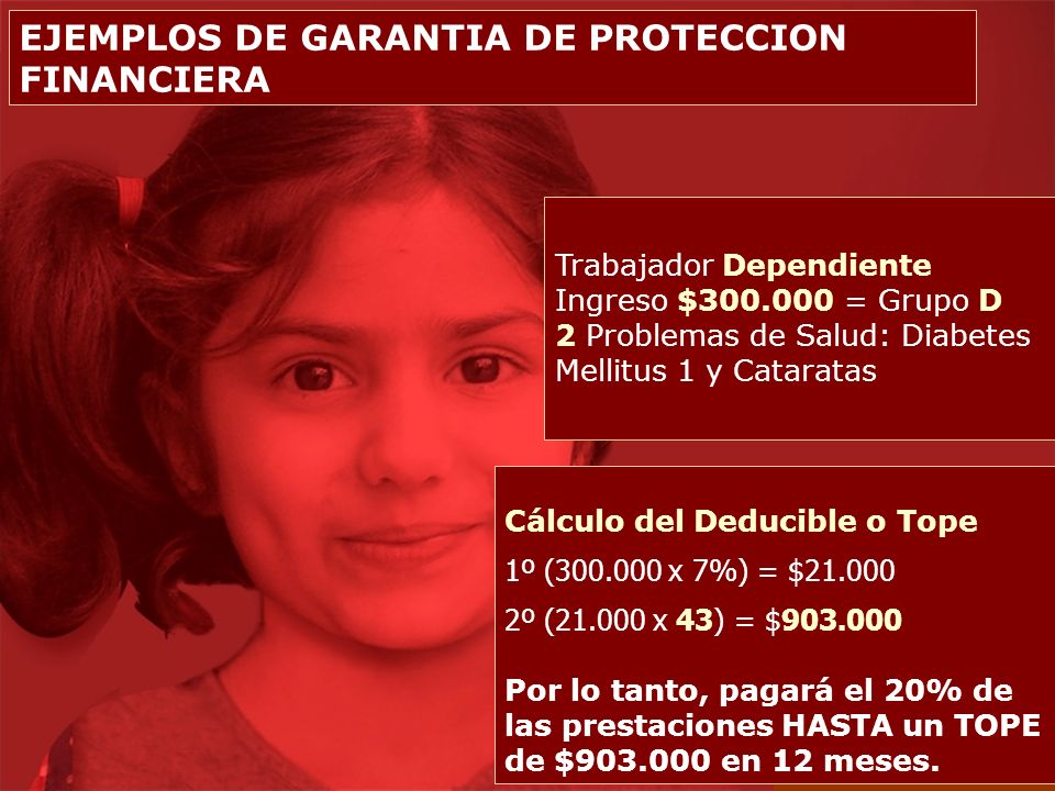 EJEMPLOS DE GARANTIA DE PROTECCION FINANCIERA