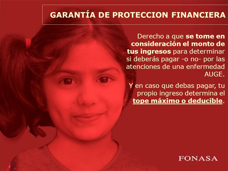 GARANTÍA DE PROTECCION FINANCIERA