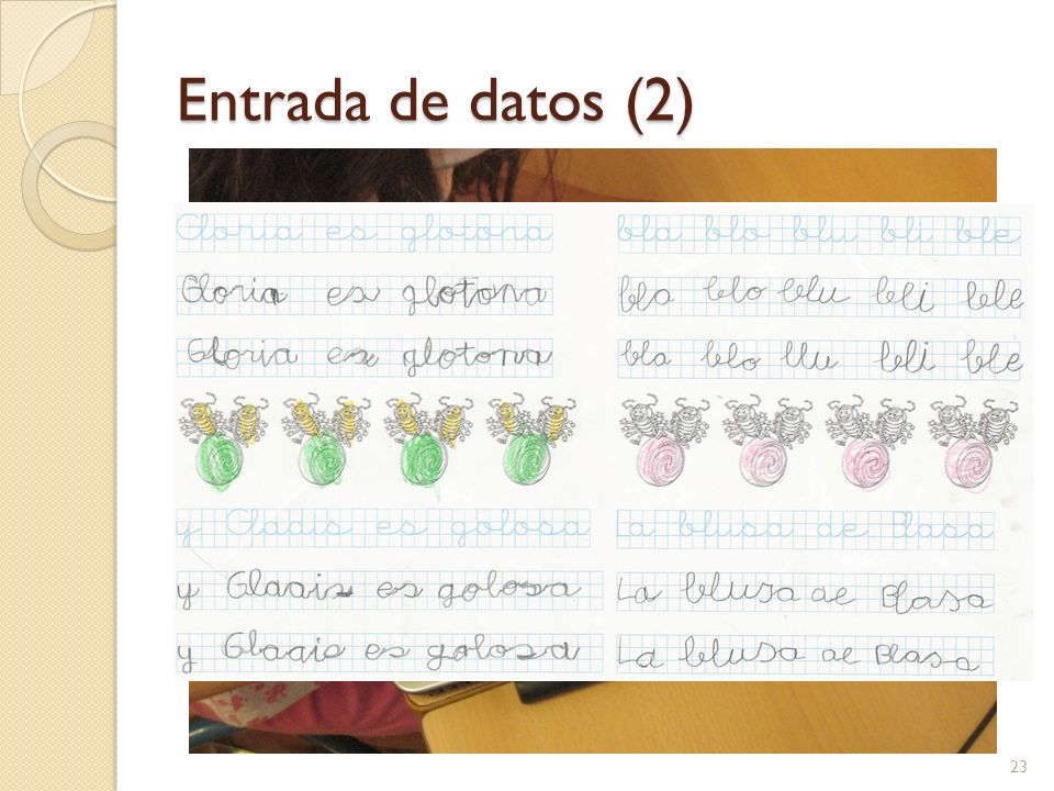 Entrada de datos (2) El último ejercicio es lo que llamamos ejercicio resuelto.
