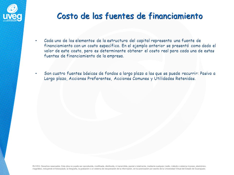 La Estructura de Capital y su Costo - ppt descargar