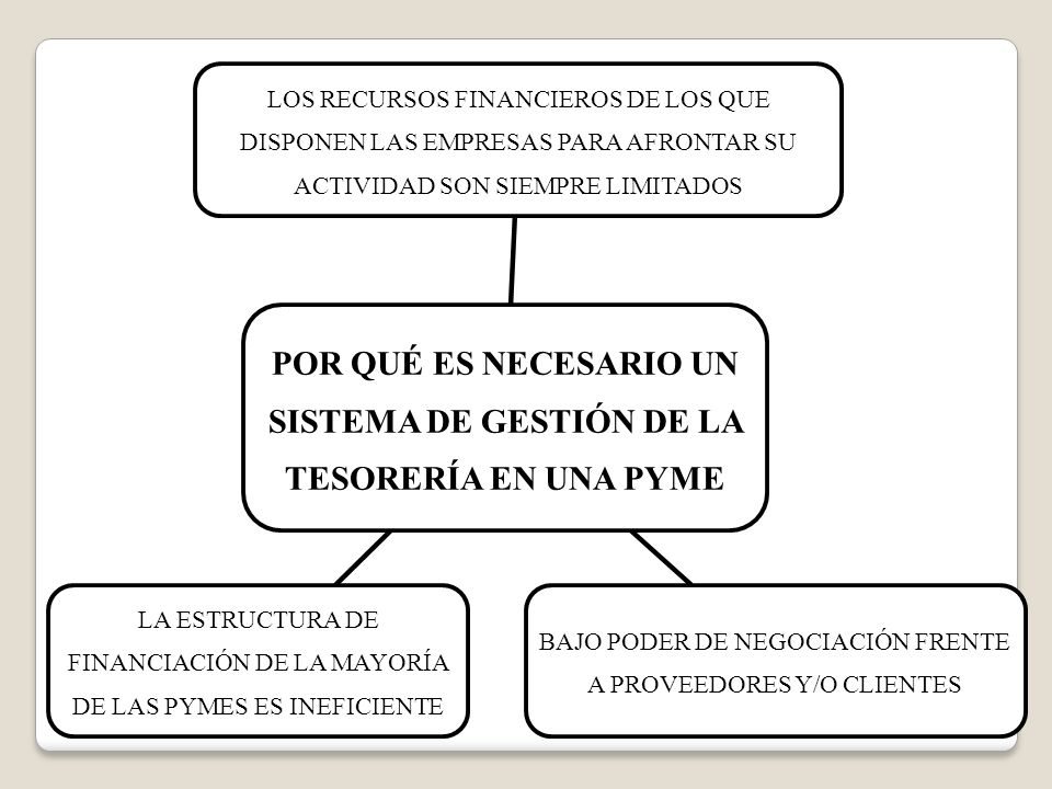 POR QUÉ ES NECESARIO UN SISTEMA DE GESTIÓN DE LA TESORERÍA EN UNA PYME