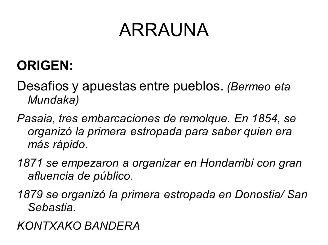 ARRAUNA ORIGEN: Desafios y apuestas entre pueblos. (Bermeo eta Mundaka)