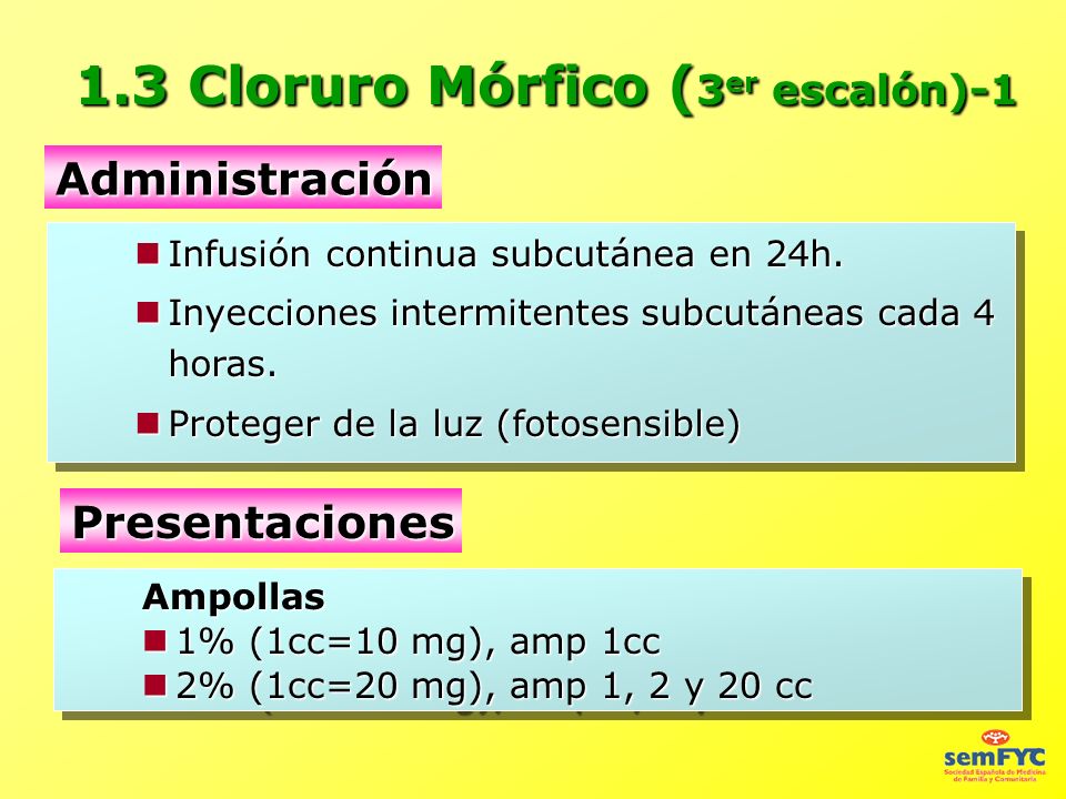 1.3 Cloruro Mórfico (3er escalón)-1