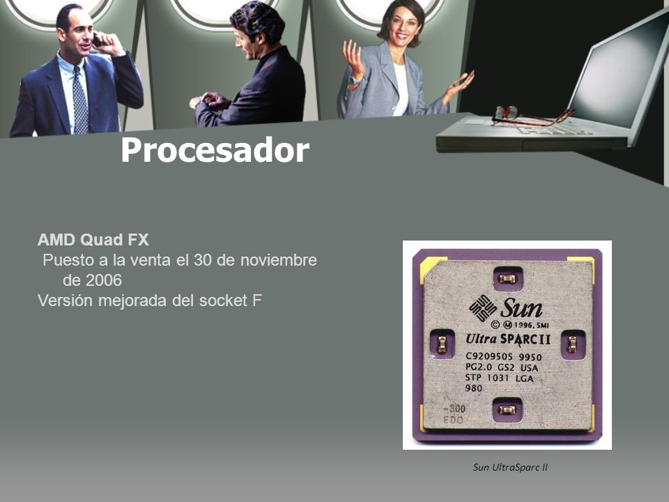 Procesador AMD Quad FX Puesto a la venta el 30 de noviembre de 2006