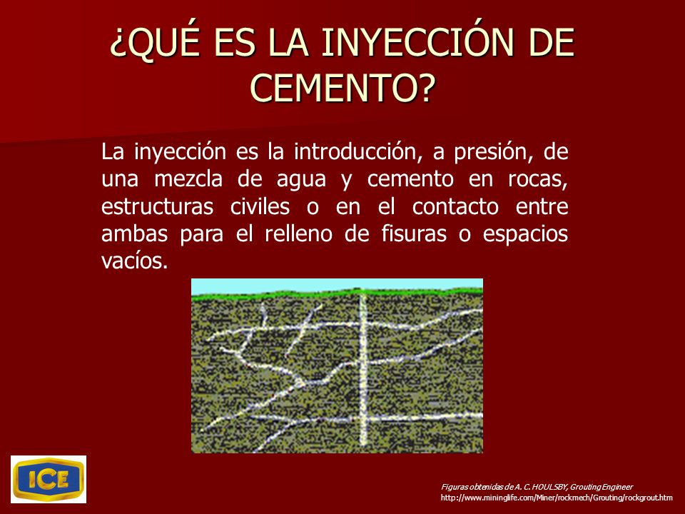 ¿QUÉ ES LA INYECCIÓN DE CEMENTO