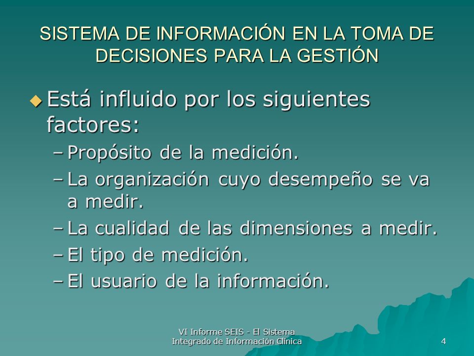 SISTEMA DE INFORMACIÓN EN LA TOMA DE DECISIONES PARA LA GESTIÓN