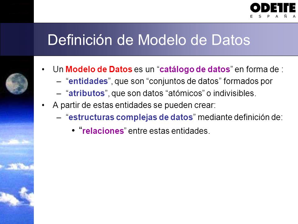 Qué es un Modelo de Datos ? - ppt descargar