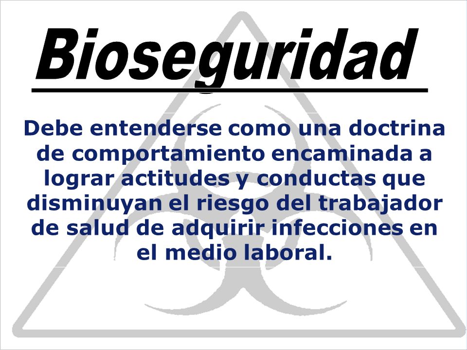 Bioseguridad