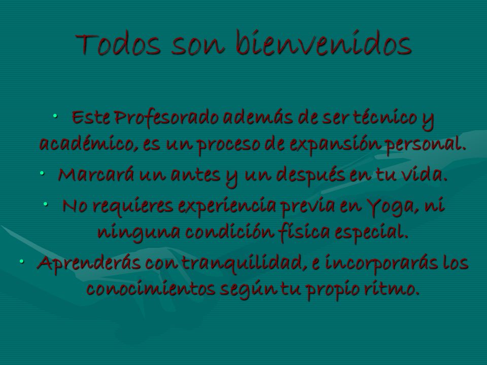 Marcará un antes y un después en tu vida.